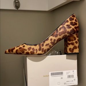 NWOT MARC FISHER leopard